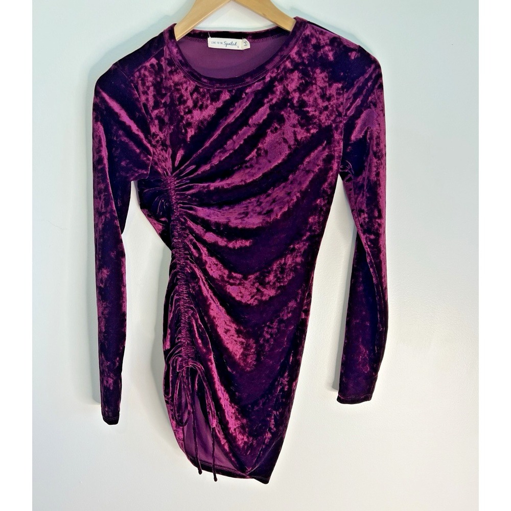 Velvet Whimsigoth Fairy Witchy Mystical Festival Sexy Vamp Goth Women Dress S
